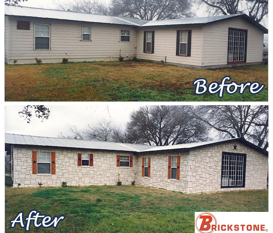 Brickstone masonry siding Window World TX