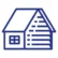 siding icon blue